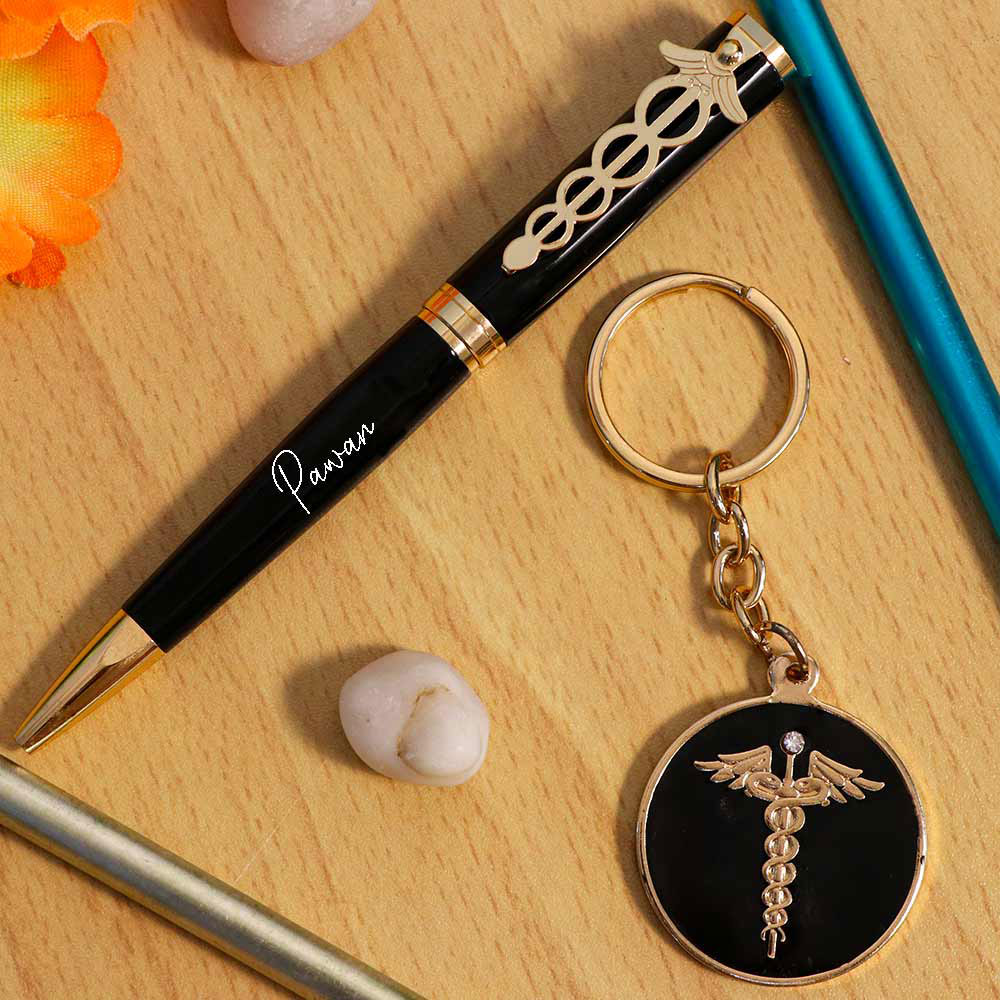 Gift For Doctor / Pen Keychain Combo