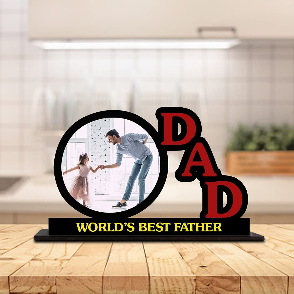 DAD Personalized Wooden Table Top