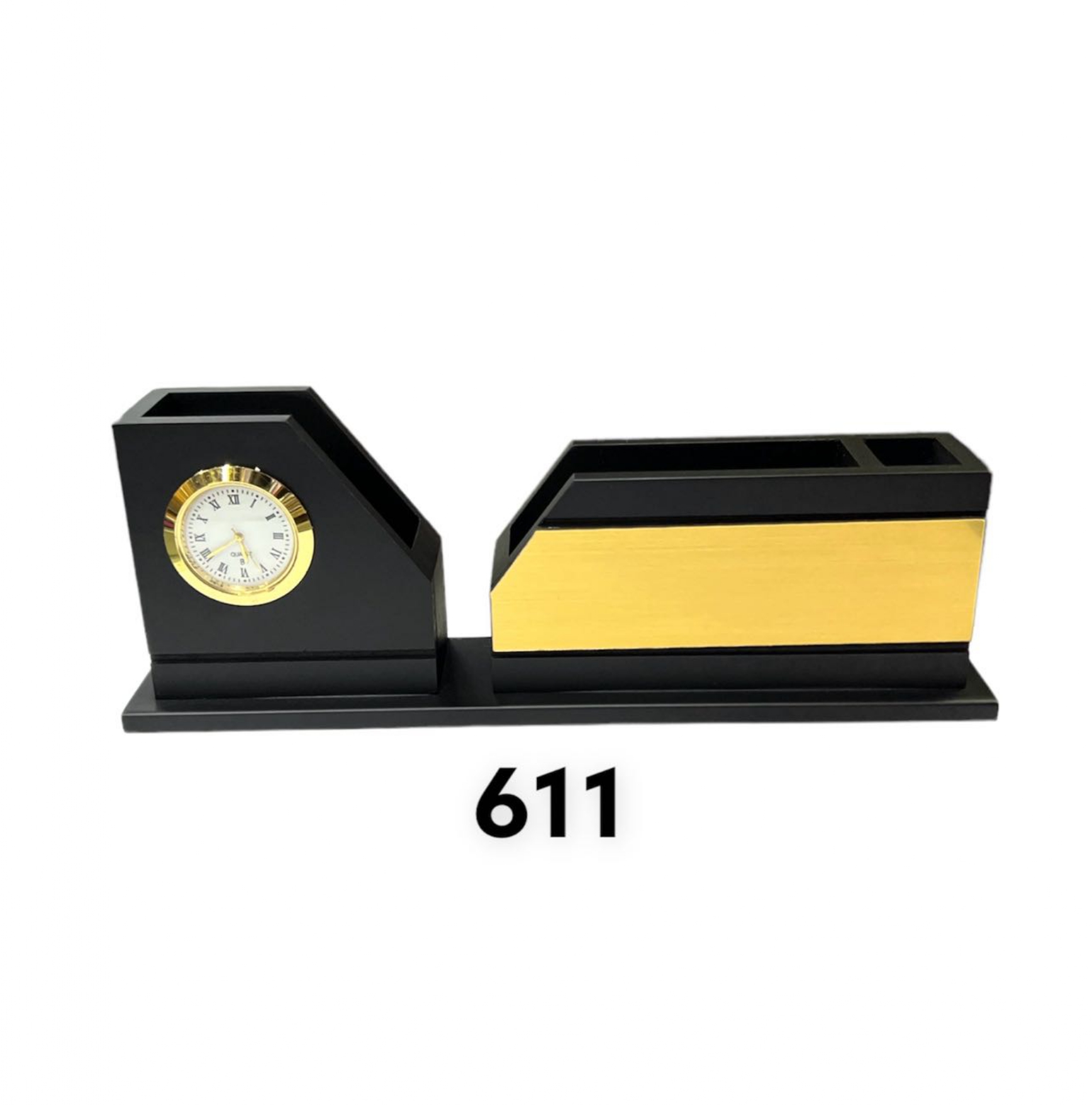 Pen Stand with Clock - 611