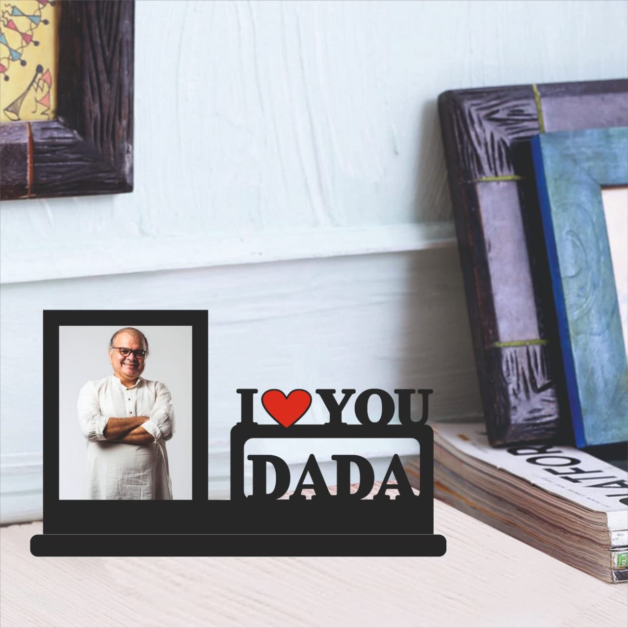 I L U Dada Personalized Wooden Table Top