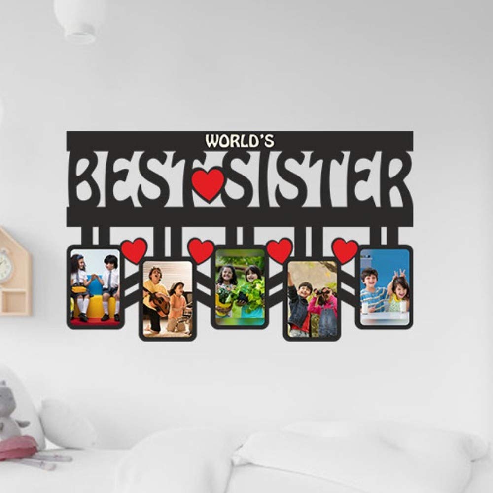 Best Sister Wall Hanging Collage