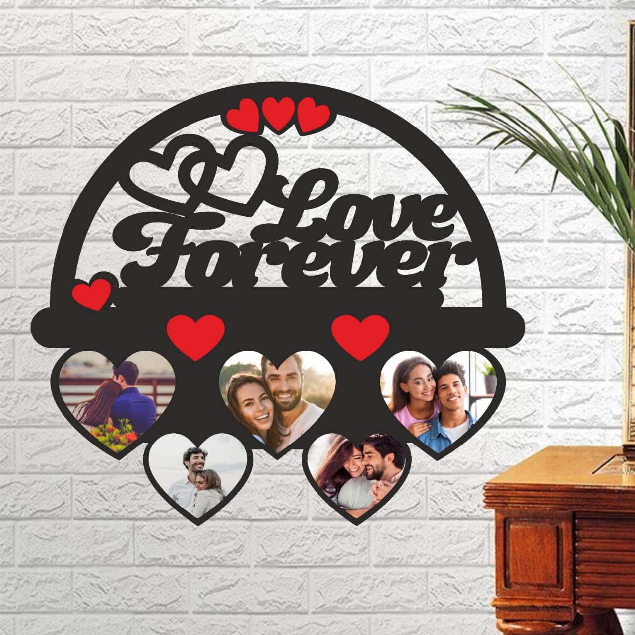 Love Forever Wall Hanging Collage