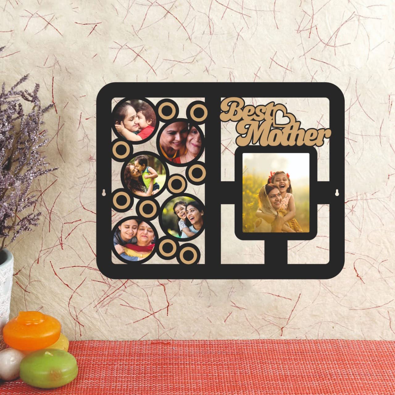 Best Mother Hanging Collage