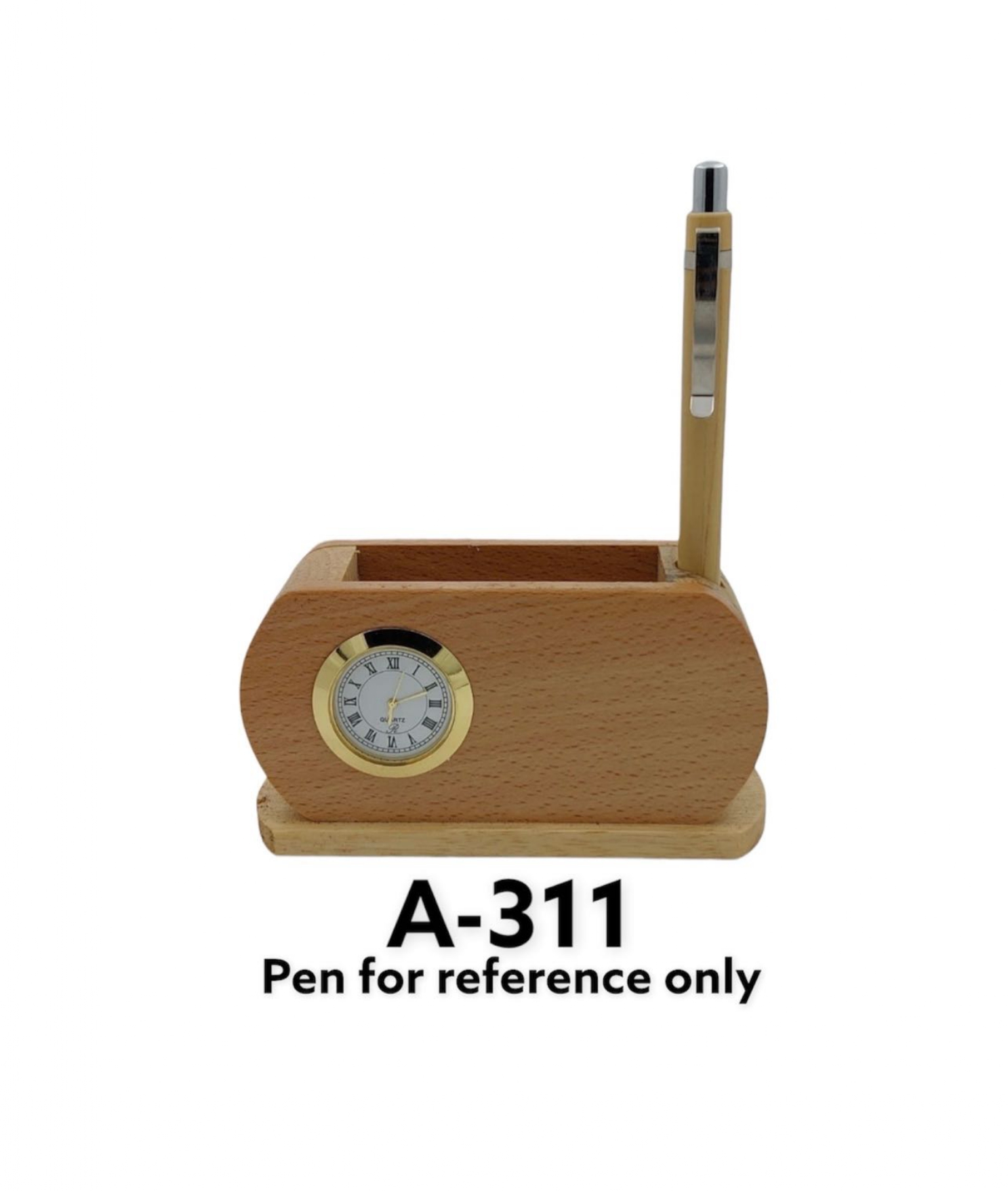 Pen Stand with Clock - 311