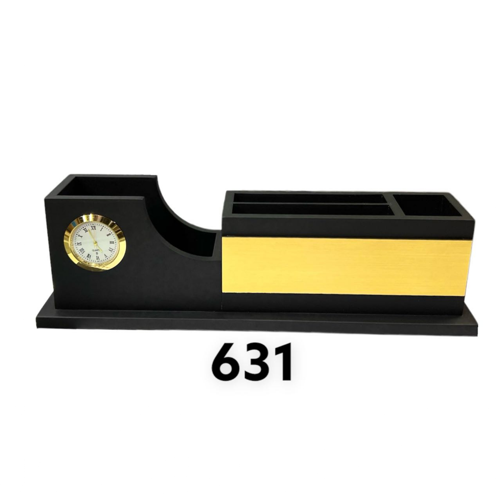 Pen Stand with Clock - 631