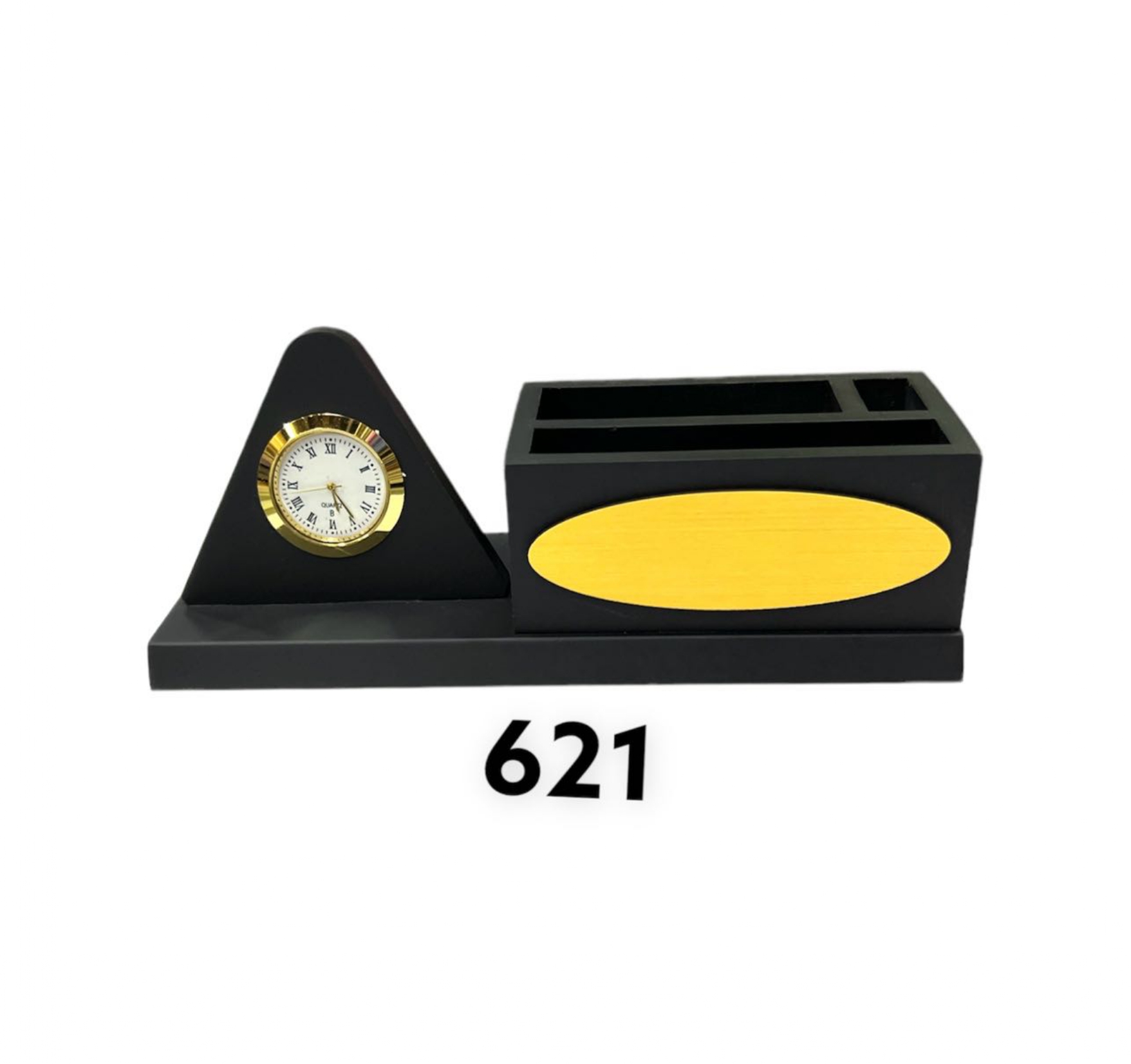 Pen Stand with Clock - 621