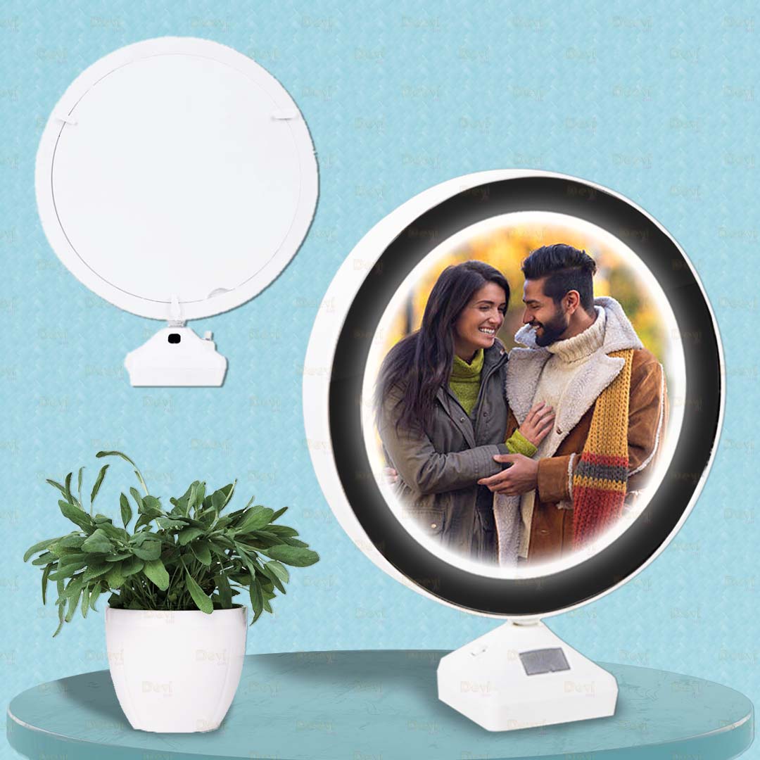 Round Photo Magic Mirror