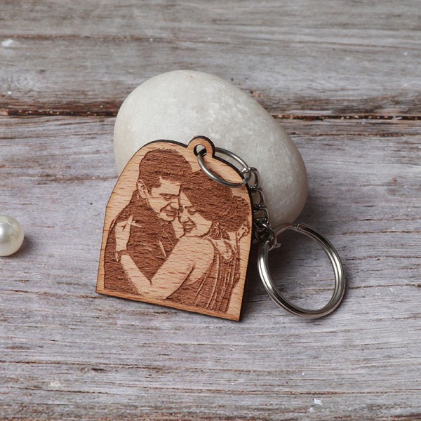 Photo Engraved Keyring