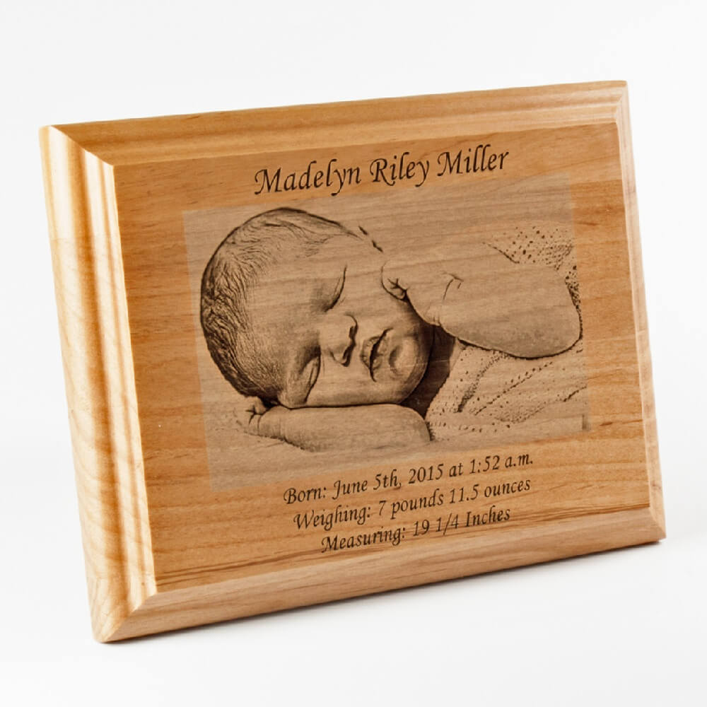 Wooden Engraved  (6 X 8)