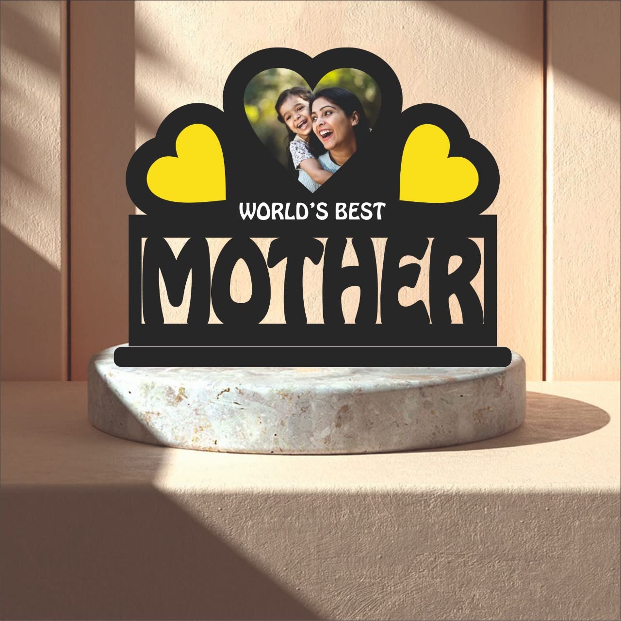 Mother Personalized Wooden Table Top