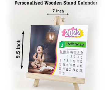 Wooden Stand Calender